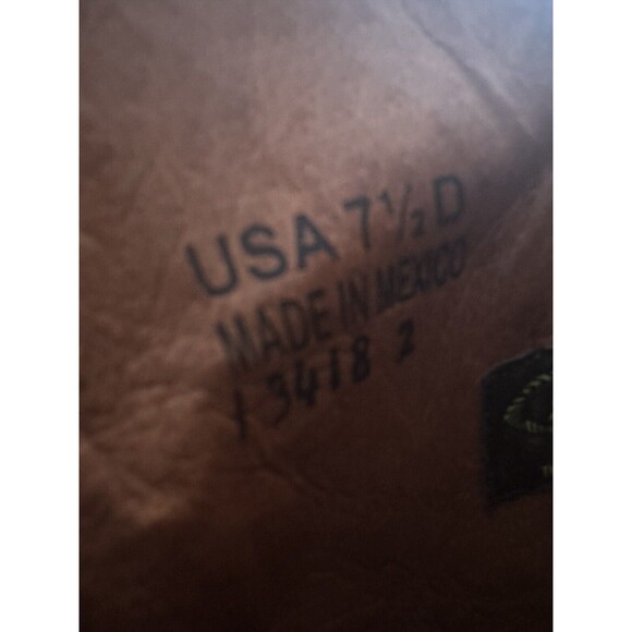 WOMENS JB DILLON COWBOY SNIP TOE  Lizard INLAY Brown  SIZE 7.5 D  Gorgeous - Picture 8 of 12